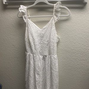 Maxi eyelet boho dress